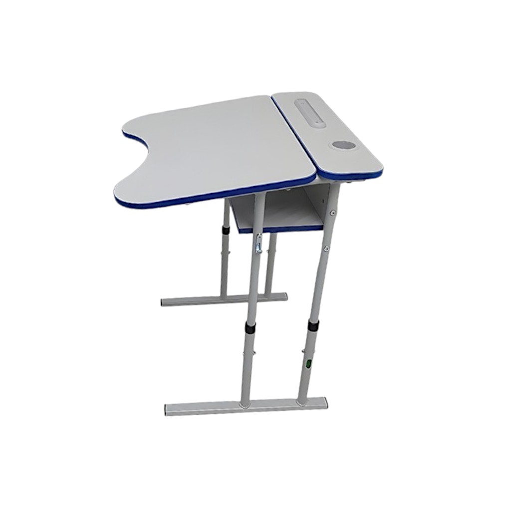 Стіл учнівський 1 місний з полицею РОЗКОМ, розмір 600х570х640-700-760 мм.